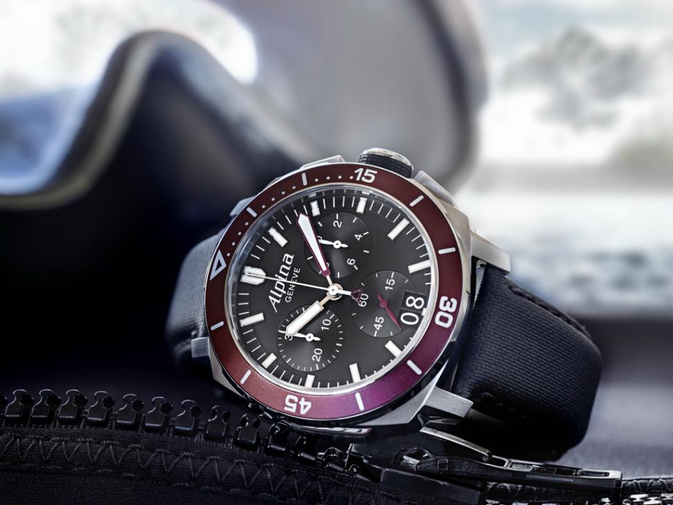 Alpina Seastrong Diver 300 Chronograph