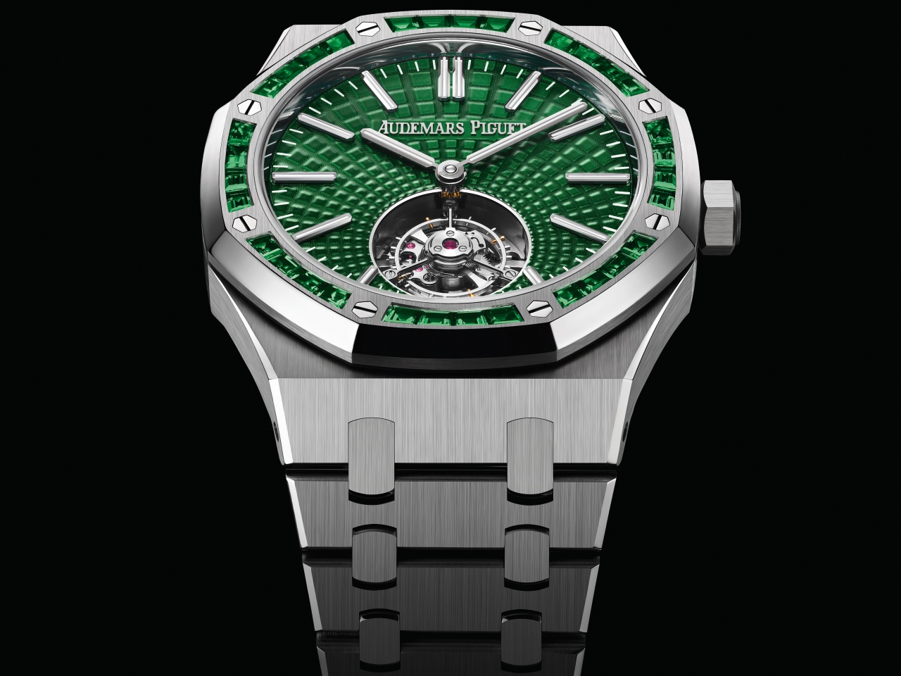 audemar piguet royal oak green