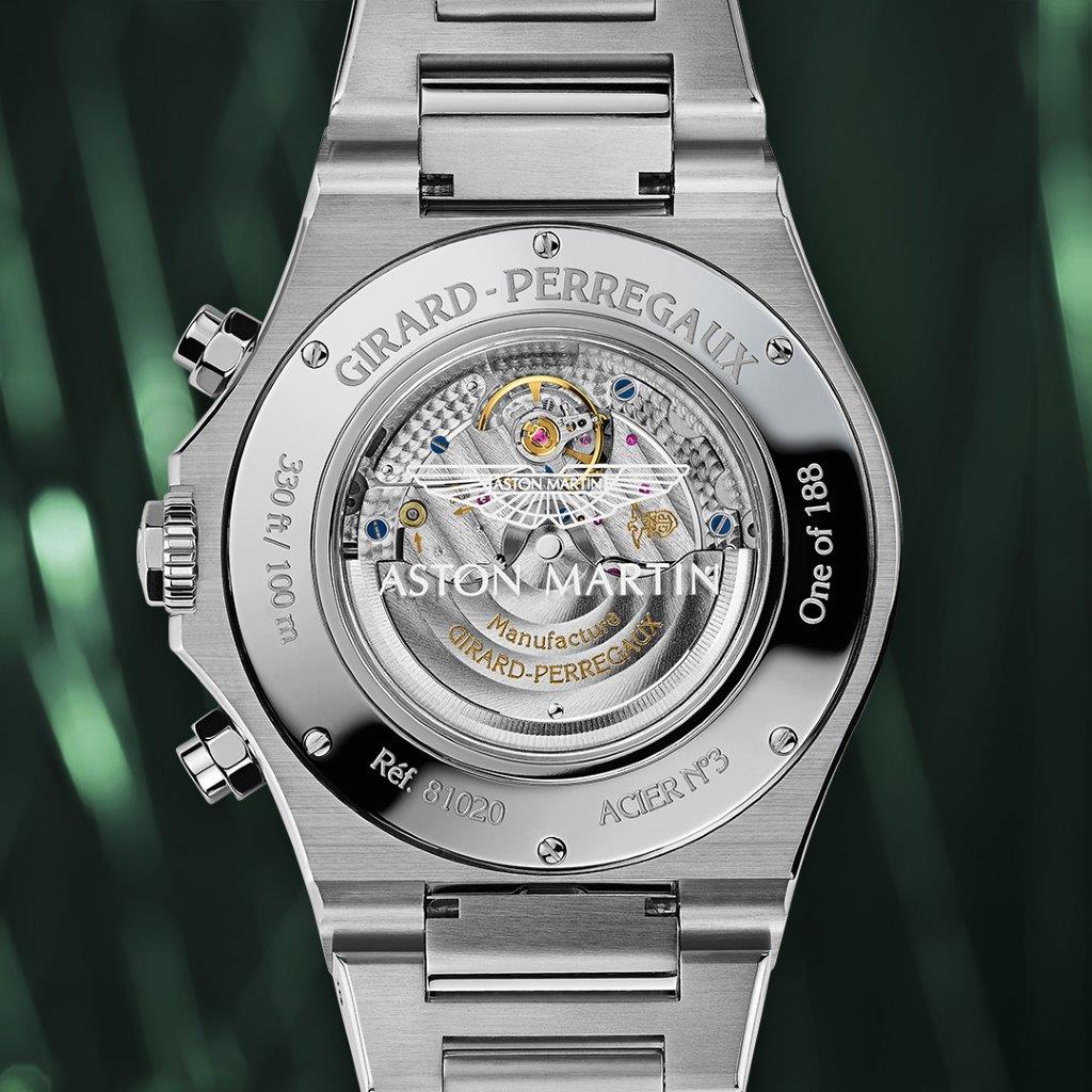 ג'ירארד פרגו אסטון מרטין Girard-Perregaux Laureato Chrono Aston Martin  Edition