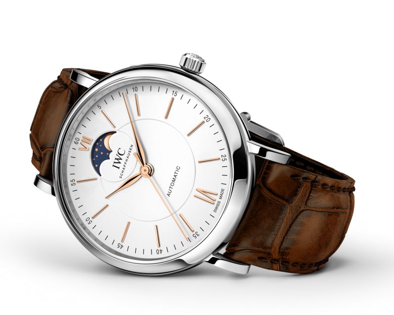 שעון IWC עם מצבי ירח IWC Portofino Automatic Moonphase 40mm