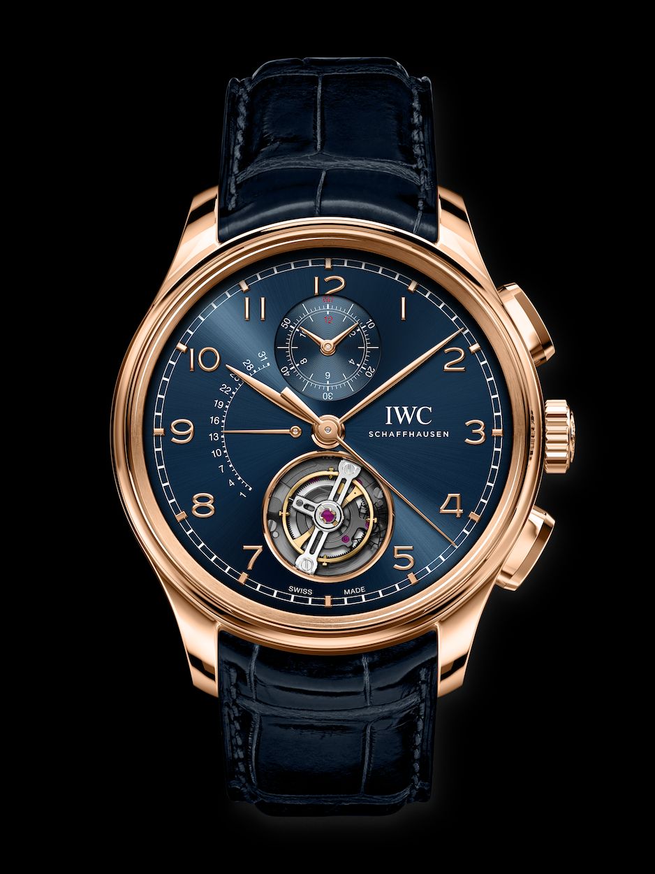 טורבילון IWC Portugieser Tourbillon Retrograde Chronograph