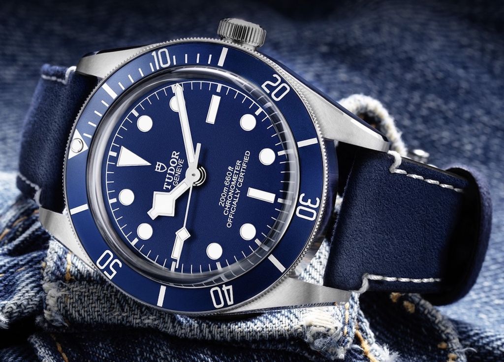 black bay 58 blue nato