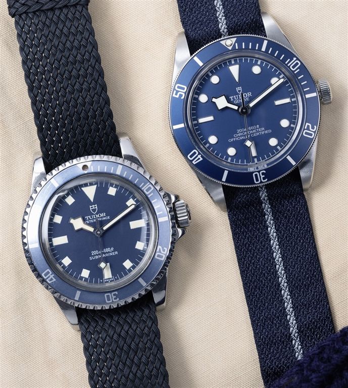 black bay 58 blue nato