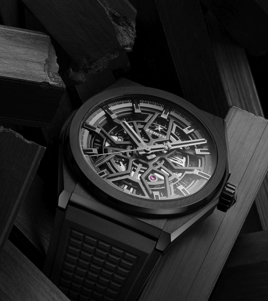 zenith defy black ceramic