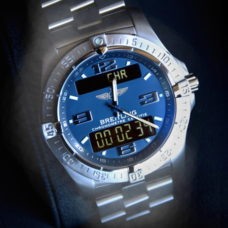 breitling aerospace blue