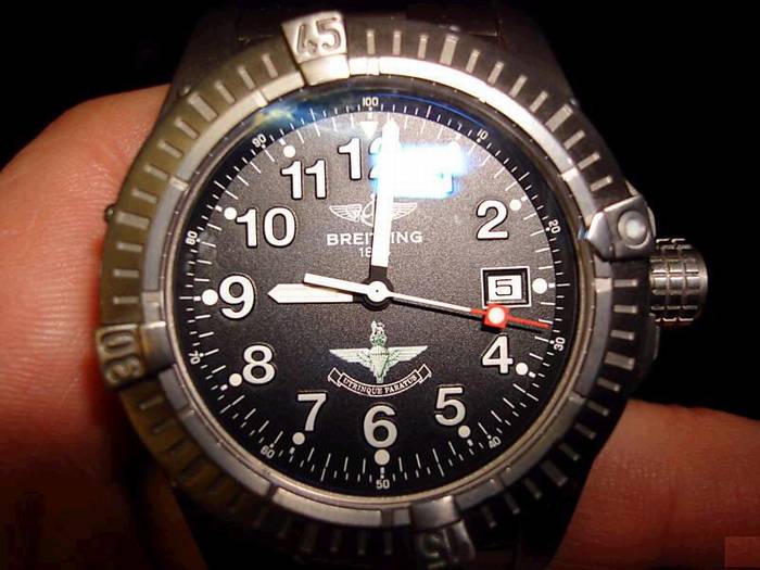 breitling parachute regiment watch