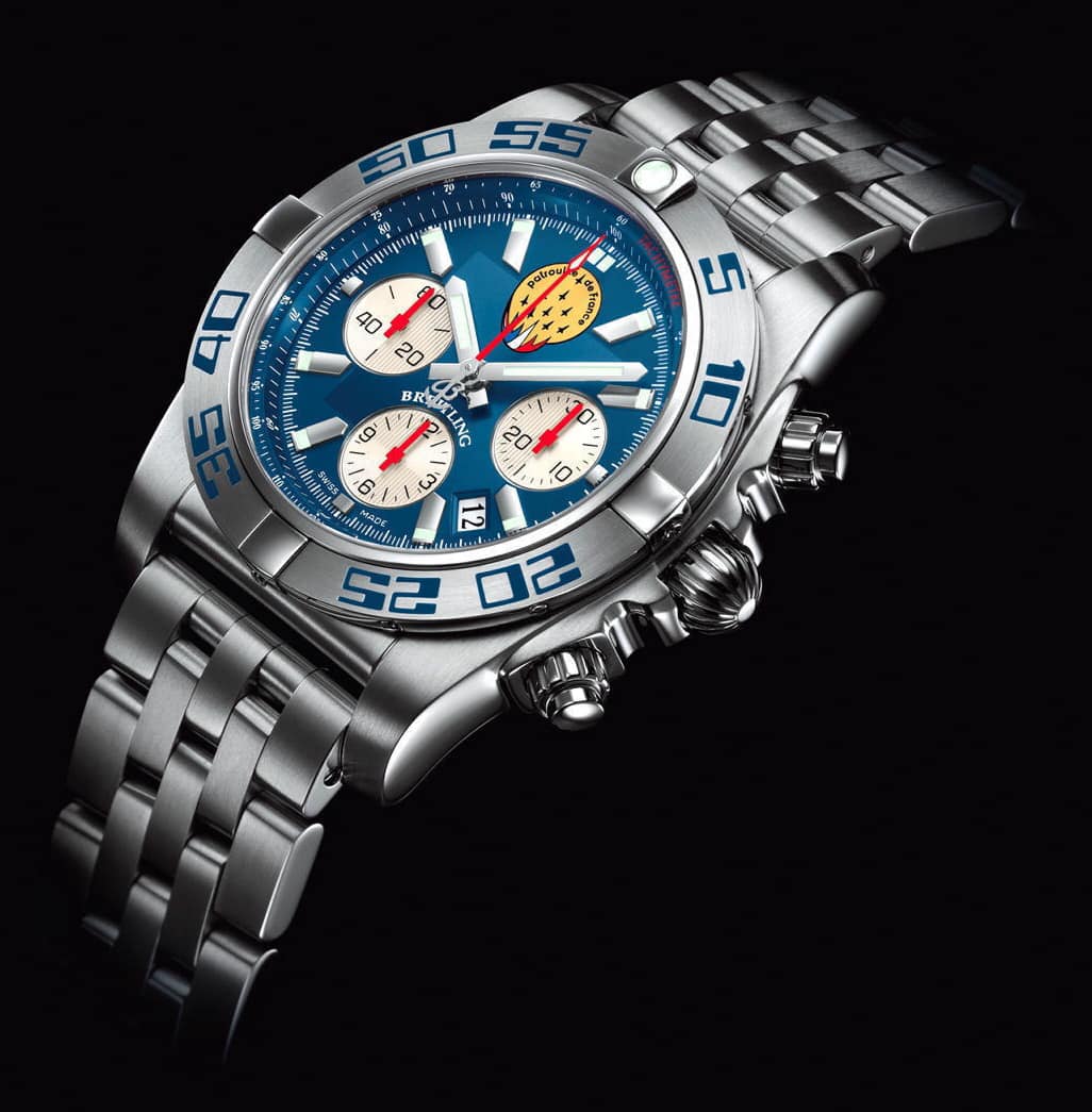 breitling chronomat 44 gmt patrouille suisse 50th anniversary