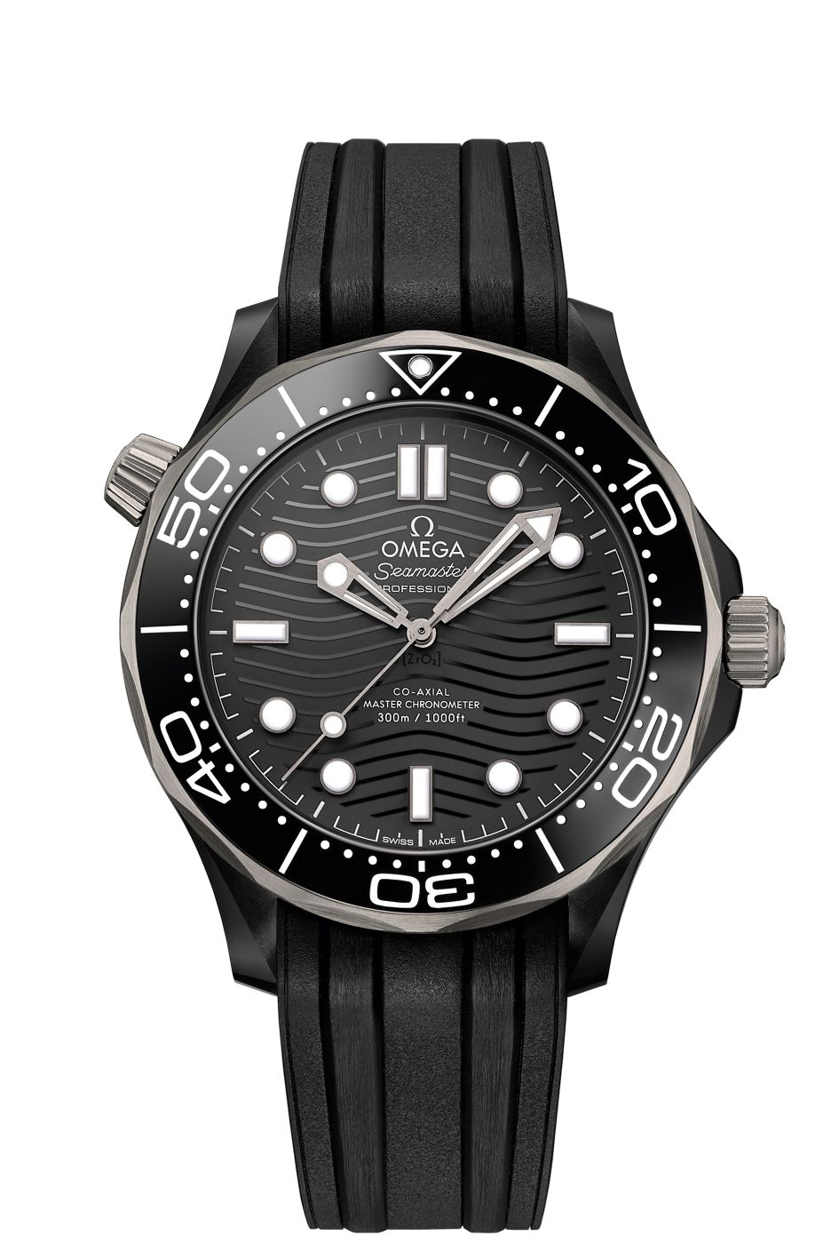 אומגה צלילה יוקרתי שחור Omega Seamaster Diver 300M Black Ceramic