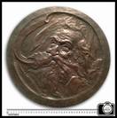 Large Early 20th Century Austrian Bronze Bezalel Boris Schatz Relief Plaque