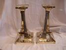 Sterling Silver Contemporary Candlesticks