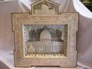 Antique Islamic 3D Mother of Pearl Mosque of Omar