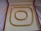 18K Gold French Caplain Necklace