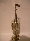 Antique Solid Silver German Spice Tower
