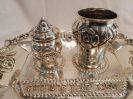Antique Silver Hungarian Havdalah Set