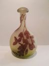Galle Cameo Glass Vase & Stopper
