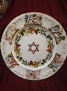 Large Capodimonte Italian Passover Plate