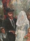 Hedva Ferenci  ~Oil on Canvas The Jewish Wedding