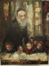 Jewish Rabbi Oil on Canvas ~ Ferenci