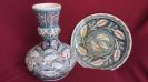 Joint Workshop Palestine Armenian Vase & Plate