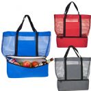 תיק חוף עם צידנית בתחתית התיק BM5802