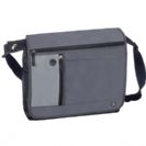 תיק צד למחשב נייד בצבע אפור BM5235