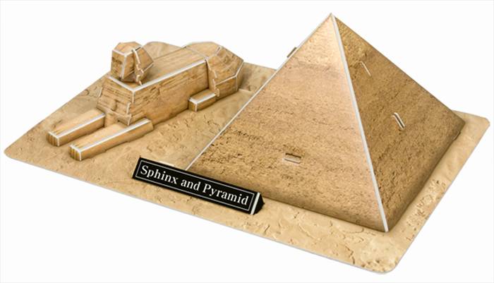 פאזל תלת מימד -פירמידות - מצרים