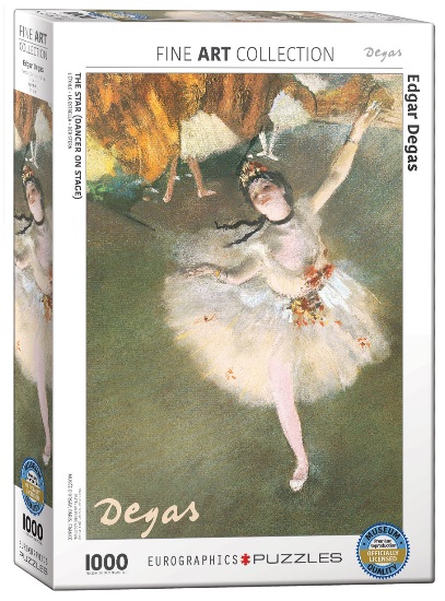 פאזל 1000 חלקים -אדגר דגה - בלרינה