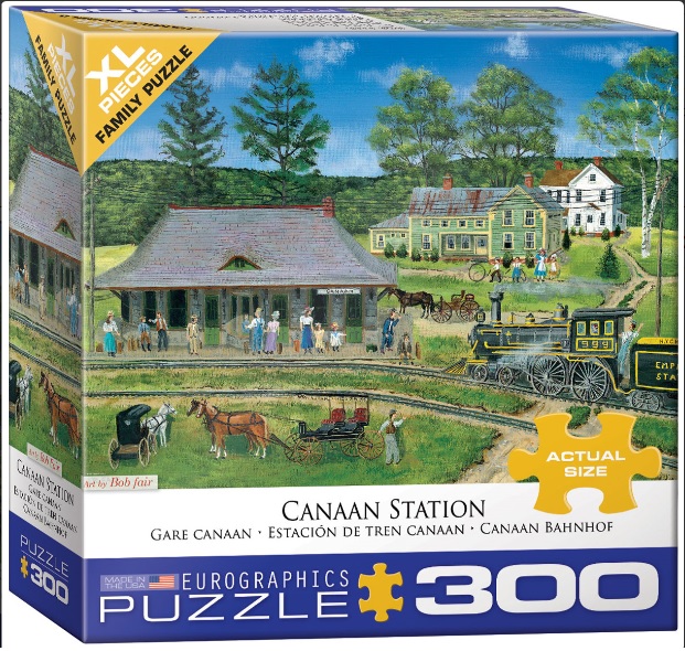 פאזל 300 חלקים - תחנת רכבת