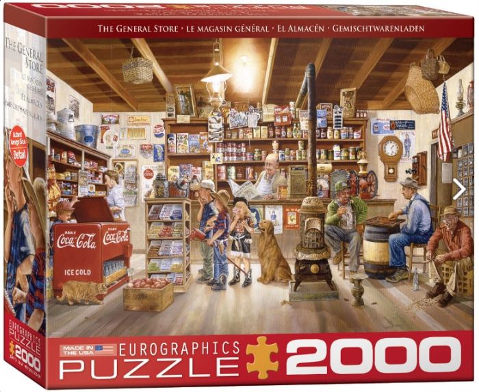 פאזל 2000 חלקים - חנות כלבו