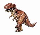 פאזל תלת מימד -דינוזאור - טיראנוזאורוס