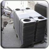 HEAT EXCHANGER: Titanium plater for heat exchanger