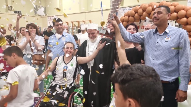 מגד אל-כרום זכתה בגביע המדינה בכדורסל כיסאות גלגלים - ליגה לאומית א. צילם אבי אורן