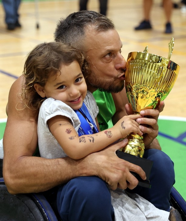 קבוצת הטיגריסים רמת גן זכתה בגביע המדינה ברוגבי בכיסאות גלגלים. צילום קרן איזיקסון