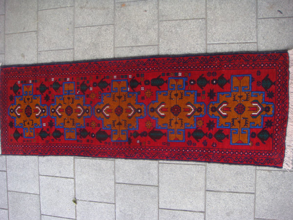 שטיח אפגני במבצע. רנר 70*200