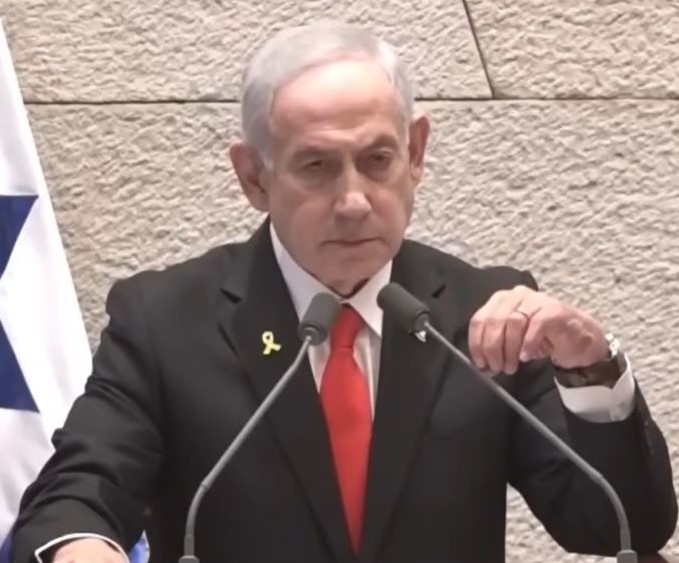 נתניהו צילום מסך