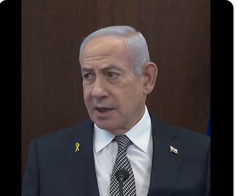 נתניהו צילום מסך