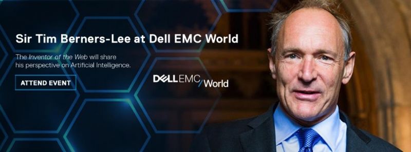 טים ברנרס-לי באירוע Dell-EMC