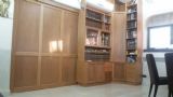 ספריה מעץ מלא