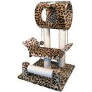 GoPetClub 28 "Leopard טול חתול עץ Condo ריהוט, 28 בLeopard עץ החתול