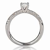 טבעת אירוסין - Tiffany embedded