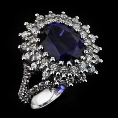 טבעת אירוסין - Diana full diamonds