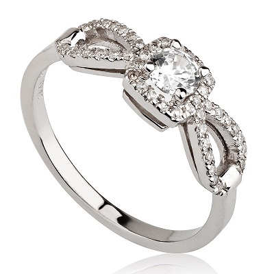 טבעת אירוסין מיוחדת - Drop