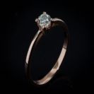 טבעת אירוסין זולה - Solitaire