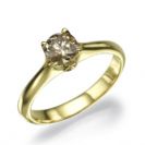 טבעת אירוסין זהב צהוב - Mia