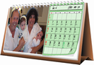 לוח שנה שולחני 13X30