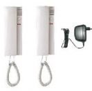 אינטרקום פנים שתי שלוחות