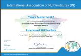 מרכז "תימורה לחלום ולהגשים" ללימודי NLP מוכר כמוסד לימודים מנוסה לNLP על ידי ארגון INNLP	