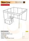 Standard Booths With 2 Walls - Different Measurements & Sizes