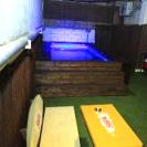 בריכת שחייה ופינת ישיבה - loft pool