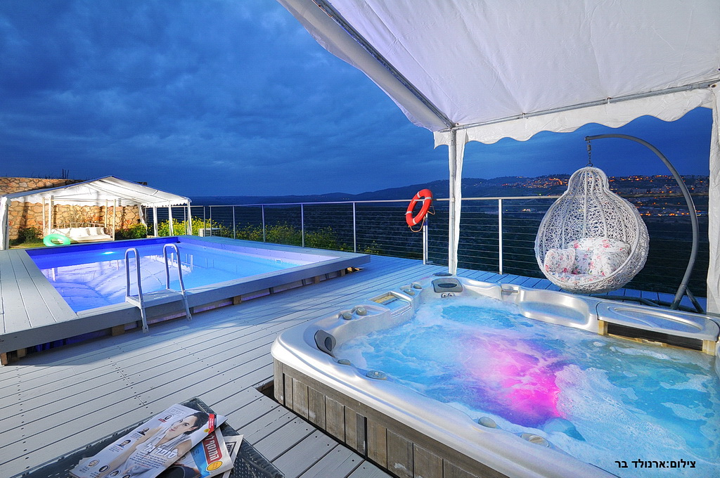 לופט טרסה - מתקני ספא חיצוניים